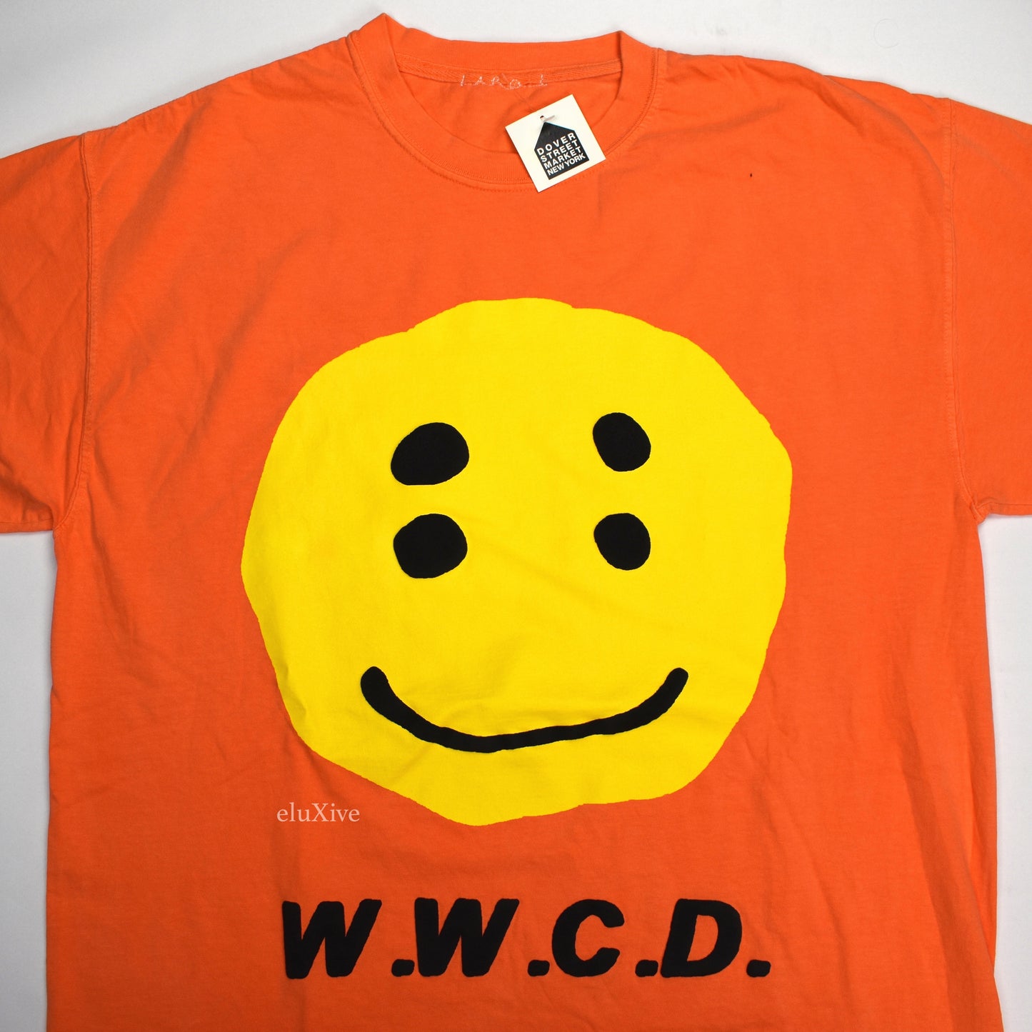 Cactus Plant Flea Market - Orange 'WWCD' Crewneck T-Shirt