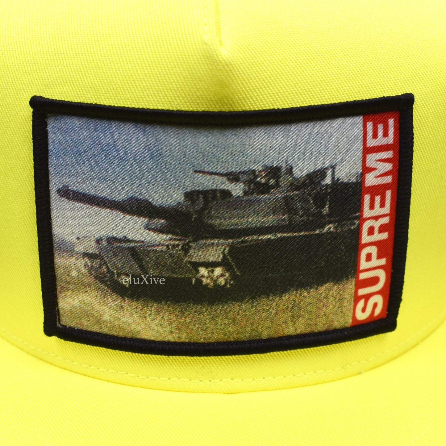 Supreme - Tank Patch Logo Hat (Lime)