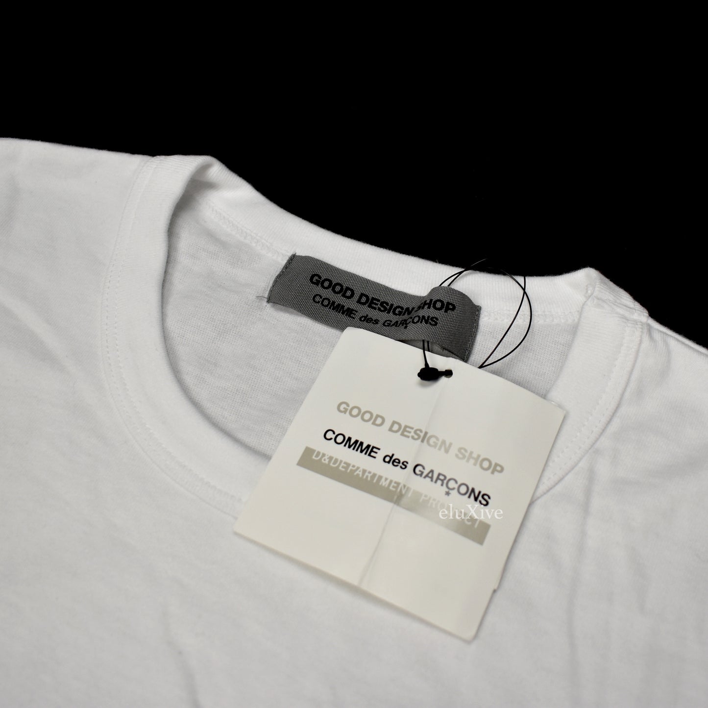 Comme Des Garcons - White L/S Logo T-Shirt