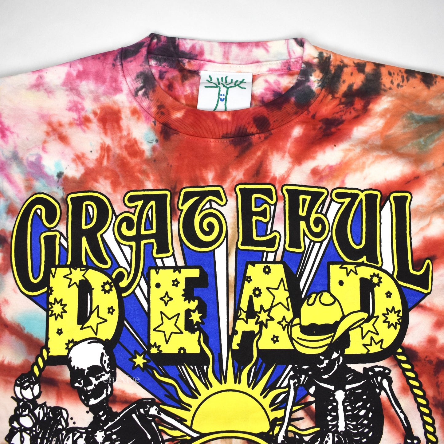 Online Ceramics - Grateful Dead Turtle River Tie-Dye T-Shirt