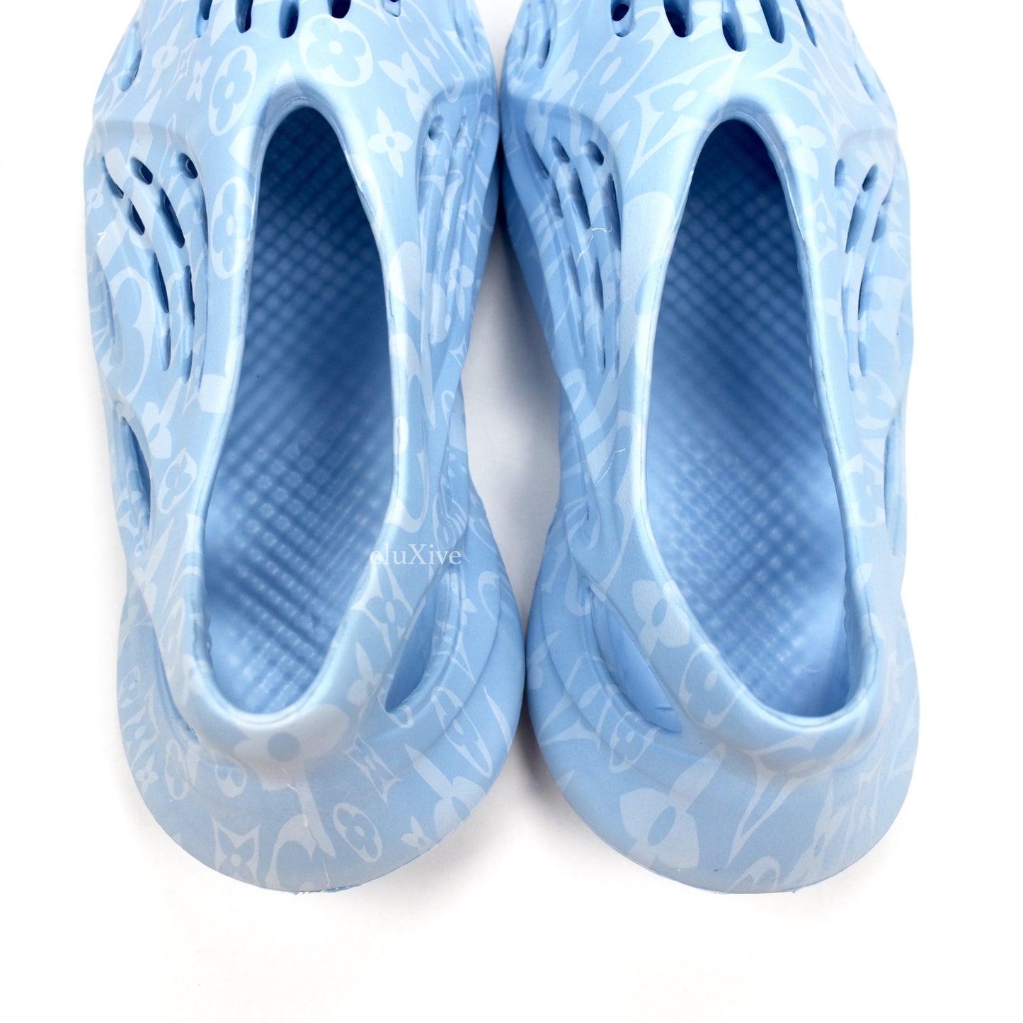 IMRAN POTATO LOBSTER Shoe Blue LV Kanye West Yeezy Foam Runner Size 10  $150.00 - PicClick