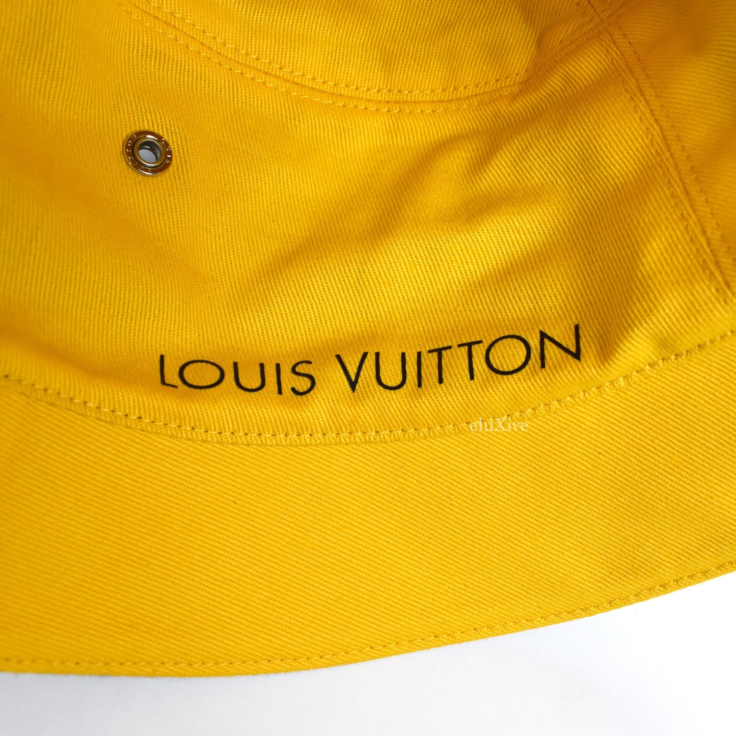 Louis Vuitton - Monogram Denim Woven Bucket Hat (Black)