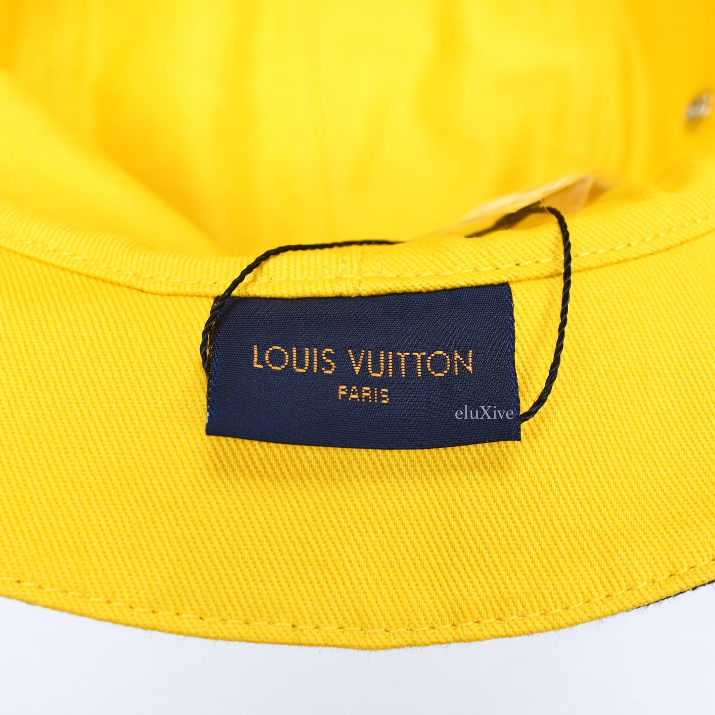 Louis Vuitton - Monogram Denim Woven Bucket Hat (Black)