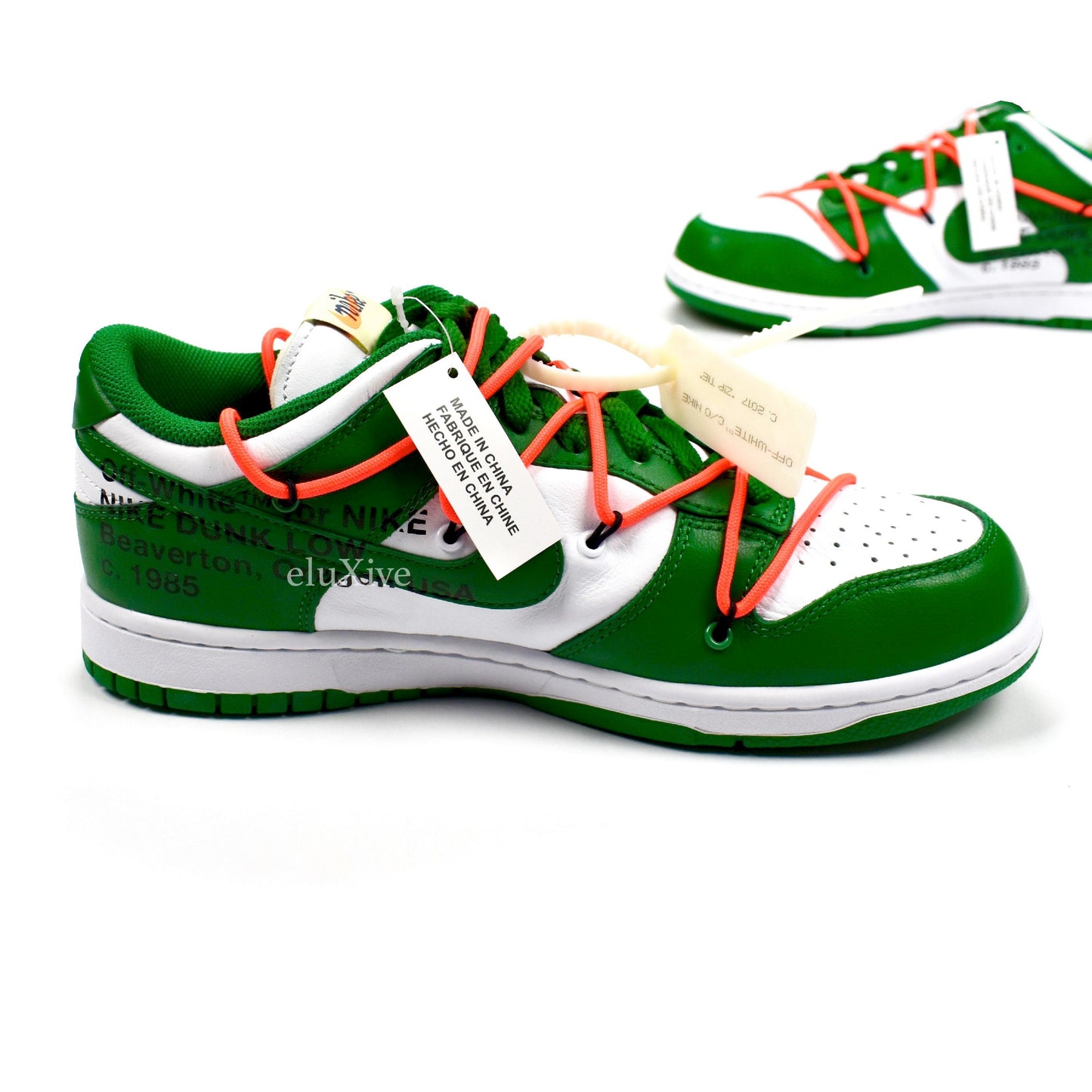 Nike x Off-White - Dunk Low OW 'Pine Green'