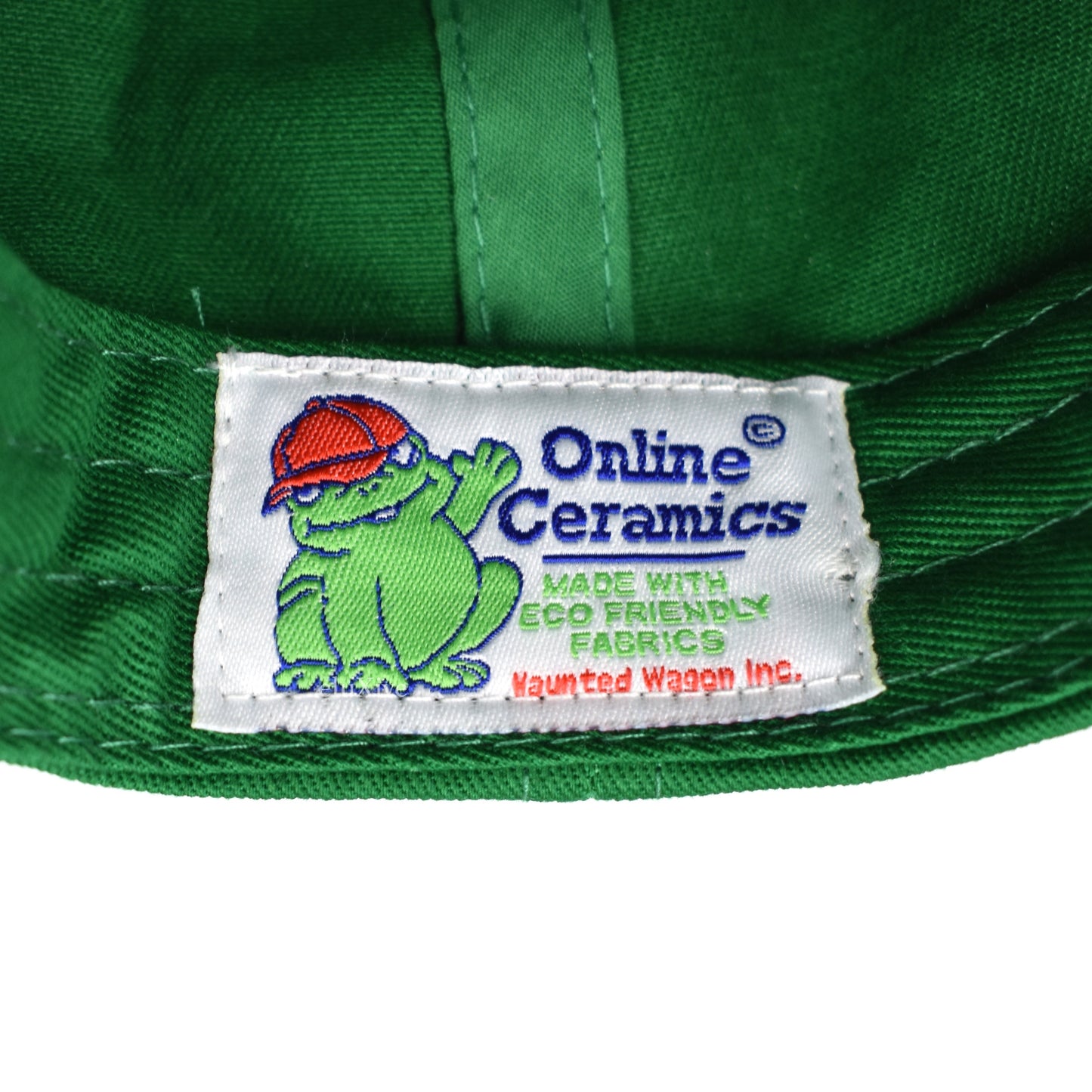 Online Ceramics - Green Sunflower Logo Embroidered Hat