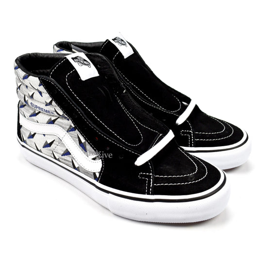 Supreme x Vans - Sk8 Hi Pro Diamond Plate (Black)