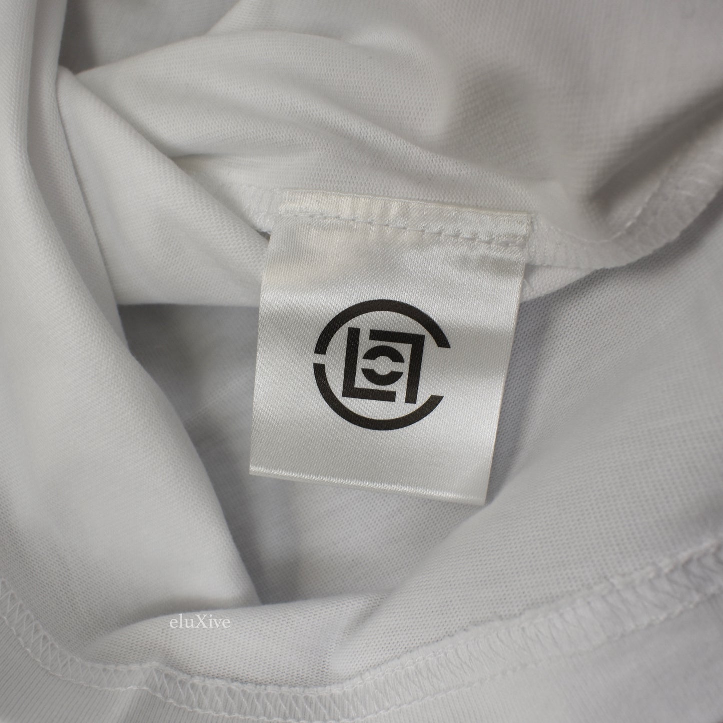 CLOT x DSM - Insignia Logo Print 'Fearless' T-Shirt