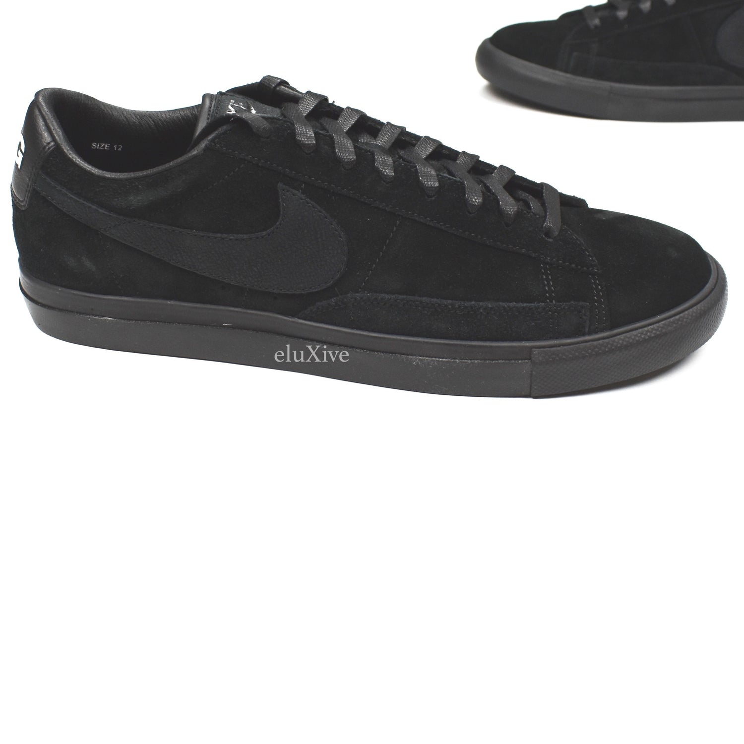 Comme des Garcons x Nike - Black Suede Blazer Low Premium CDG