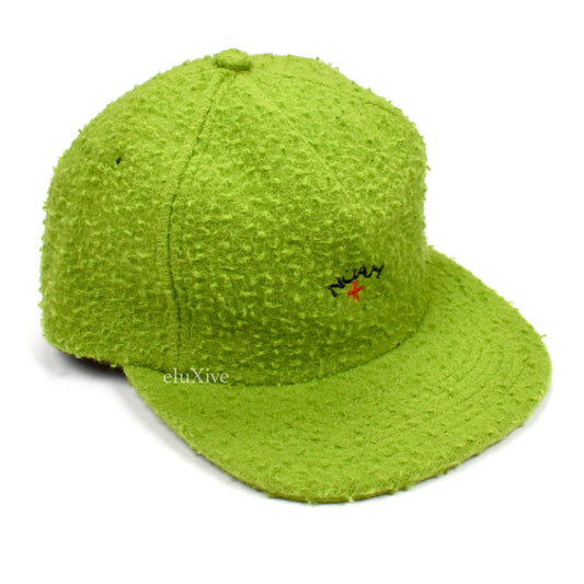 Noah - Wool Teddy Core Logo Hat (Moss Green)
