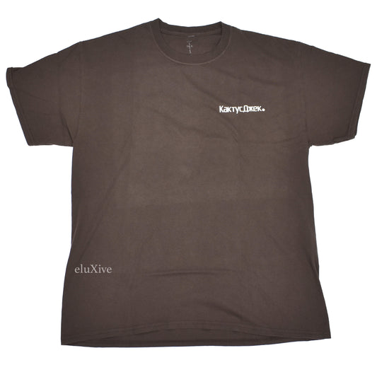 Travis Scott - Fortnite Event Logo T-Shirt (Brown)