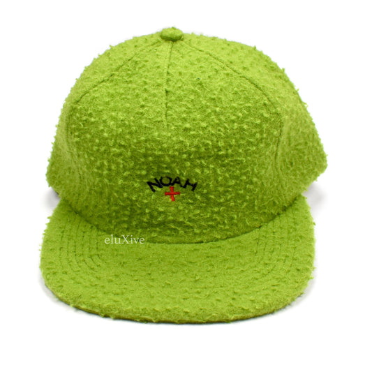 Noah - Wool Teddy Core Logo Hat (Moss Green)
