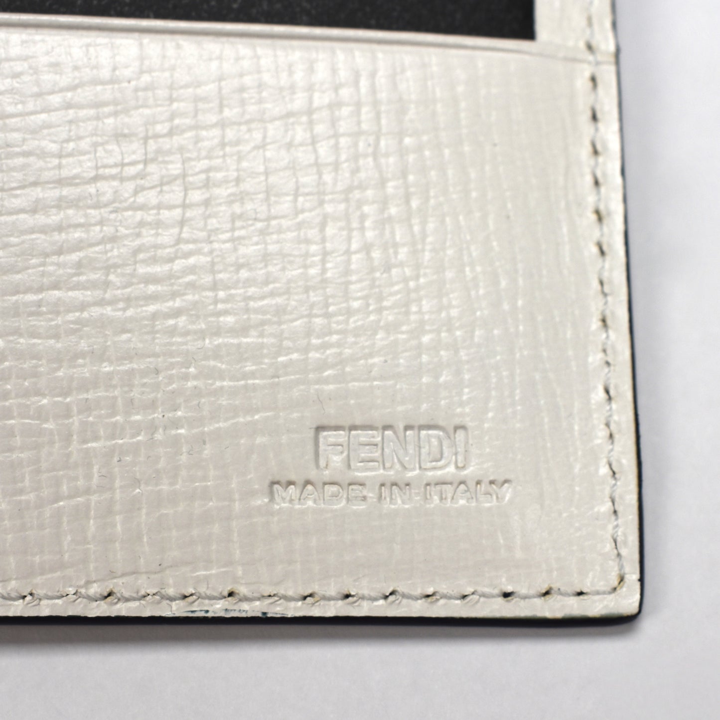 Fendi - Navy / White Monogram Bifold Wallet