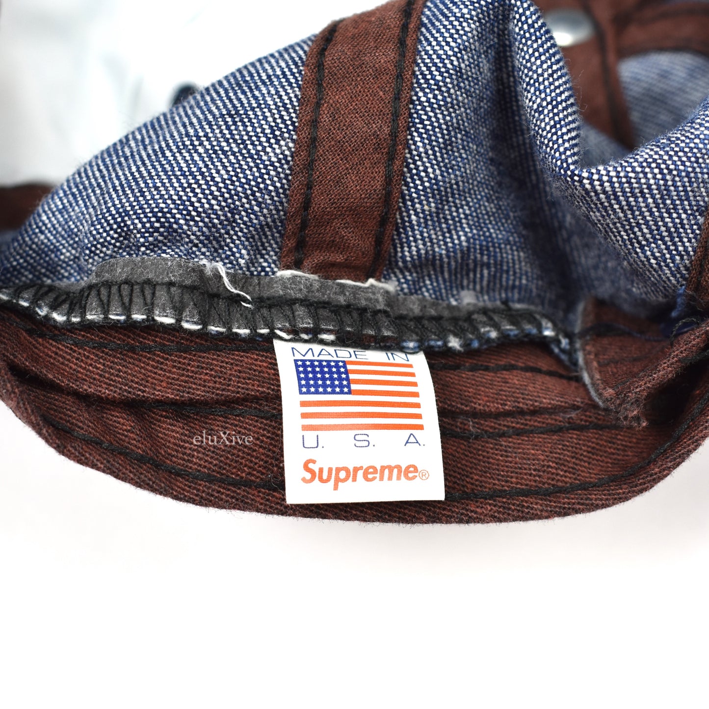 Supreme - Denim 'Friends' Logo Hat