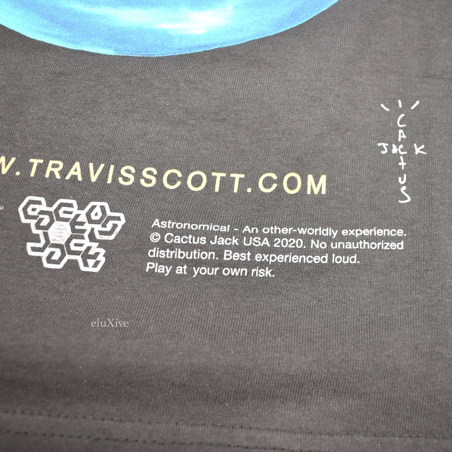 Travis Scott - Fortnite Event Logo T-Shirt (Brown)