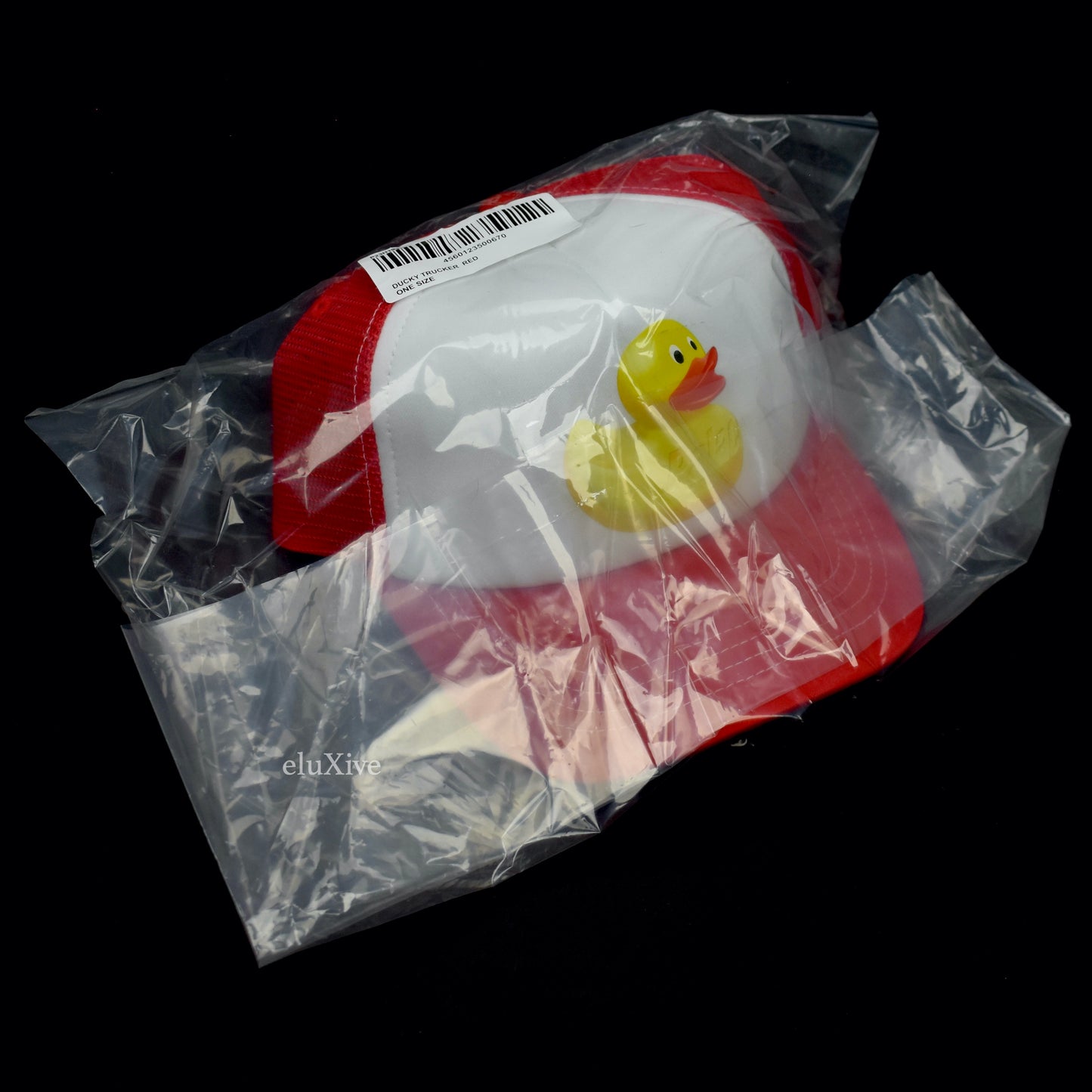 Palace - Rubber Ducky Trucker Hat (Red)