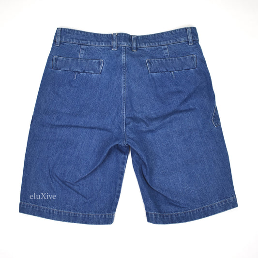 Barena - Dark Blue Denim Shorts