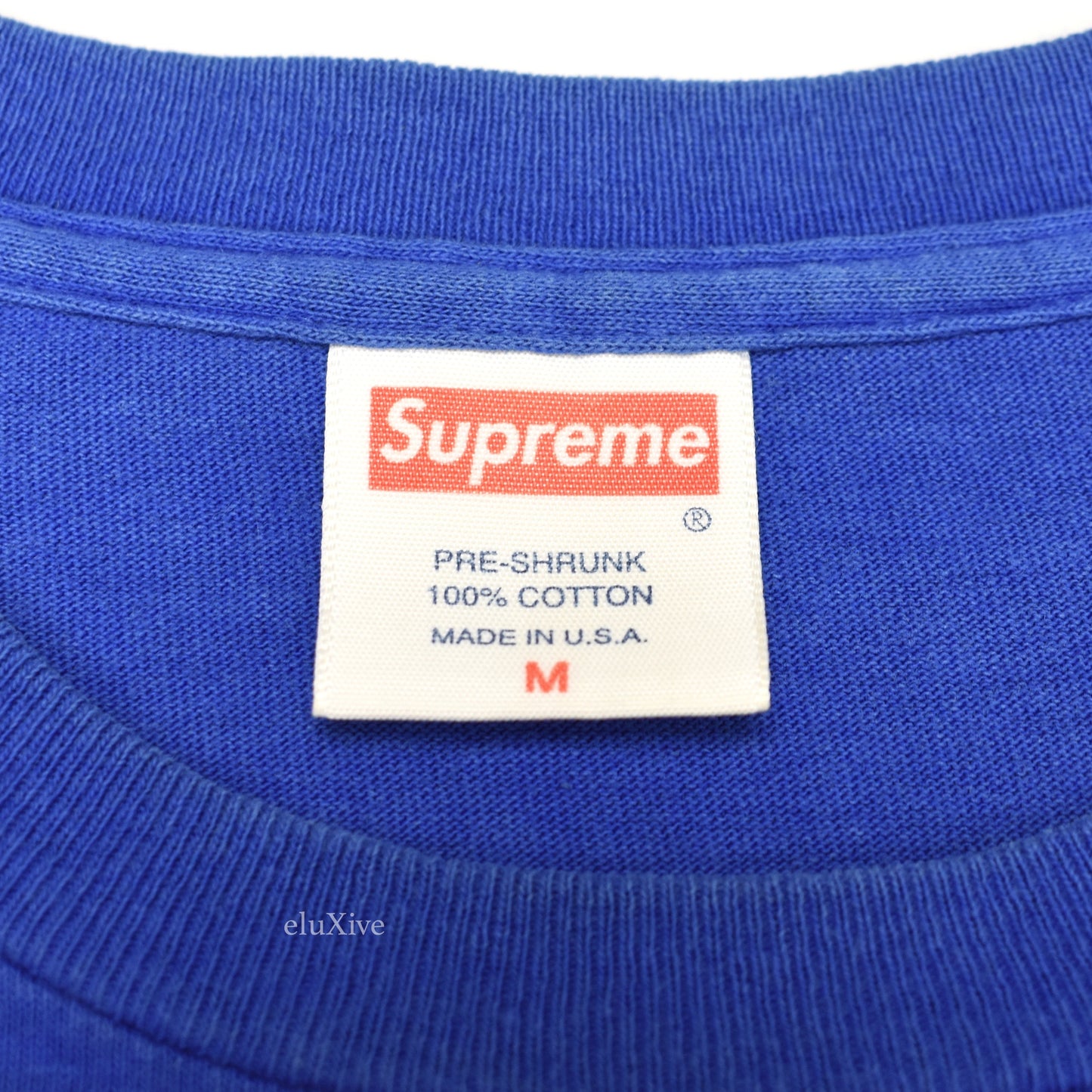 Supreme x KAWS - Blue Box Logo T-Shirt