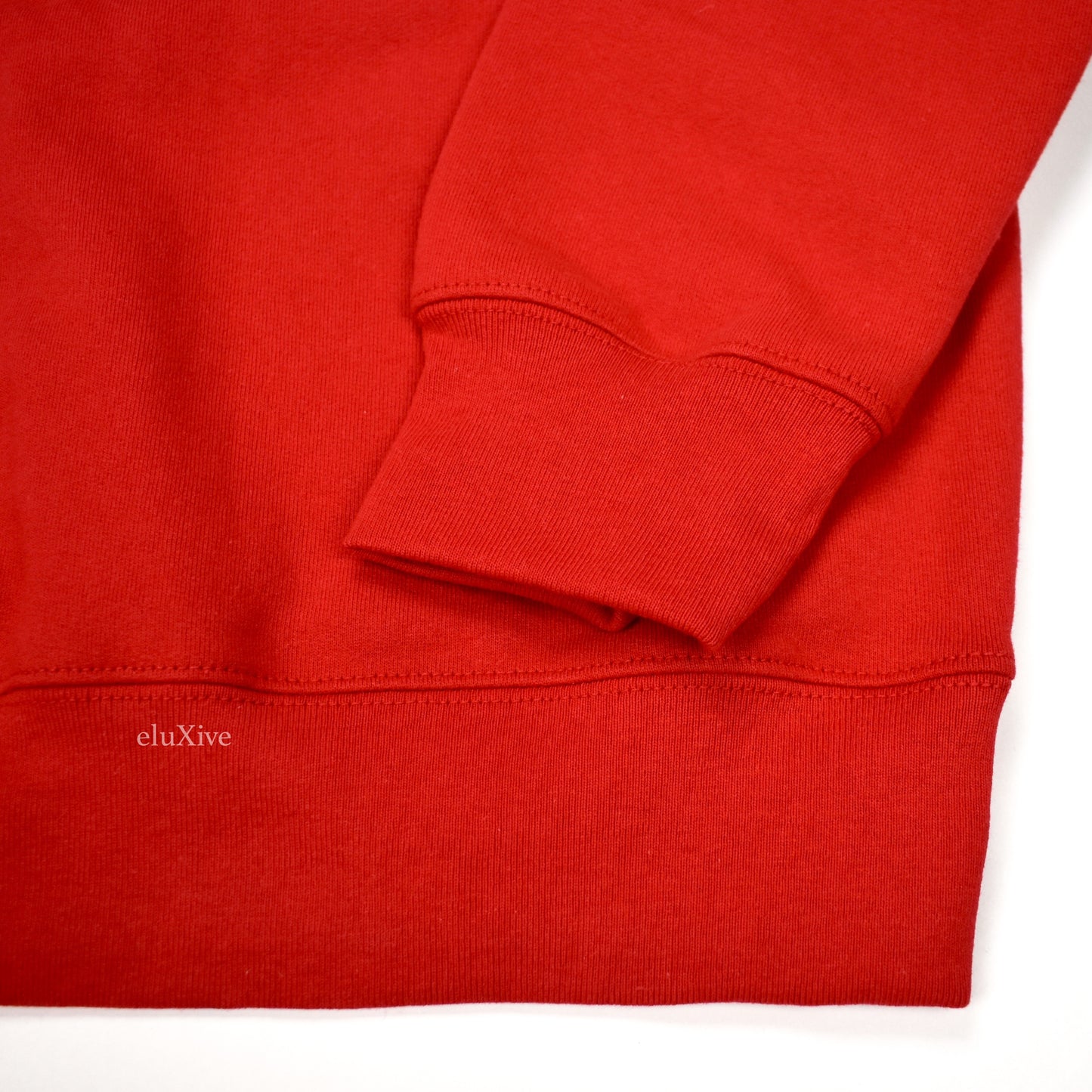 Supreme x Timberland - Red Logo Embroidered Sweatshirt
