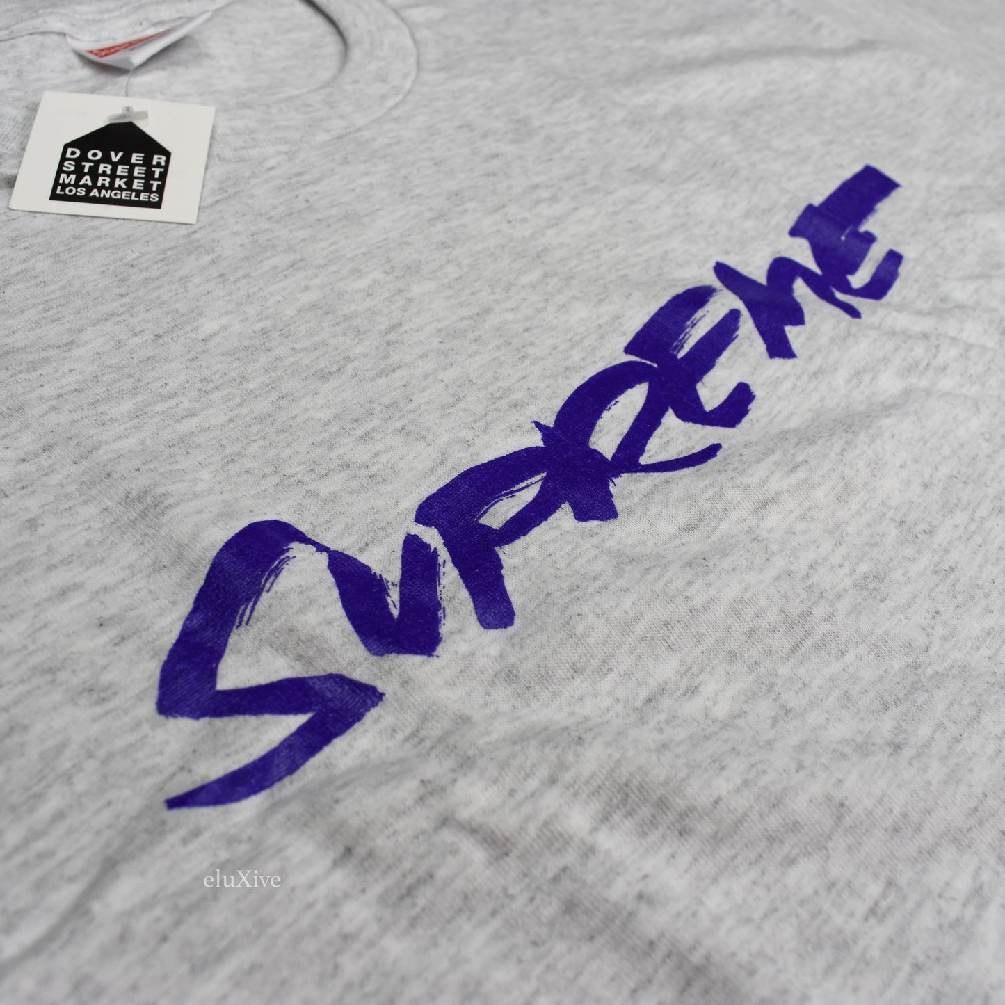 Supreme - Futura Logo T-Shirt (Gray)