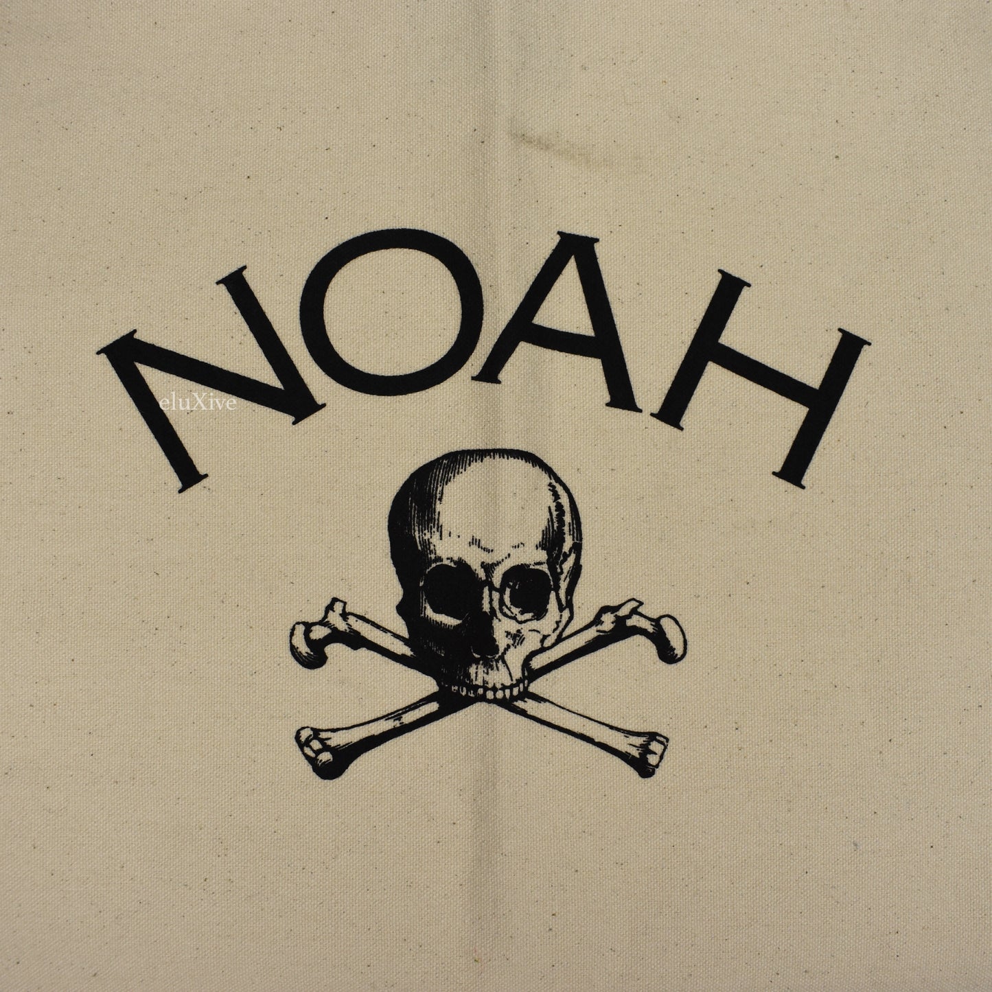 Noah x Sperry - Jolly Roger Logo Tote Bag (Beige)