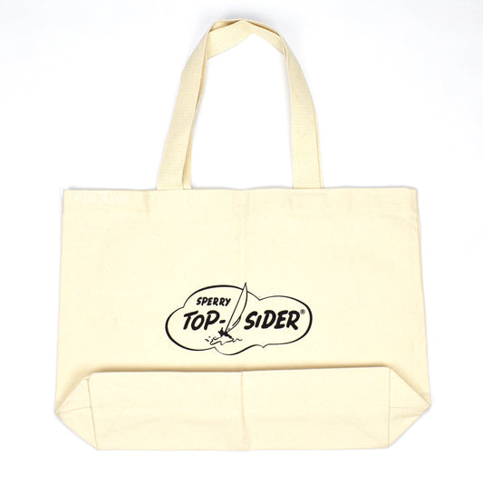Noah x Sperry - Jolly Roger Logo Tote Bag (Beige)