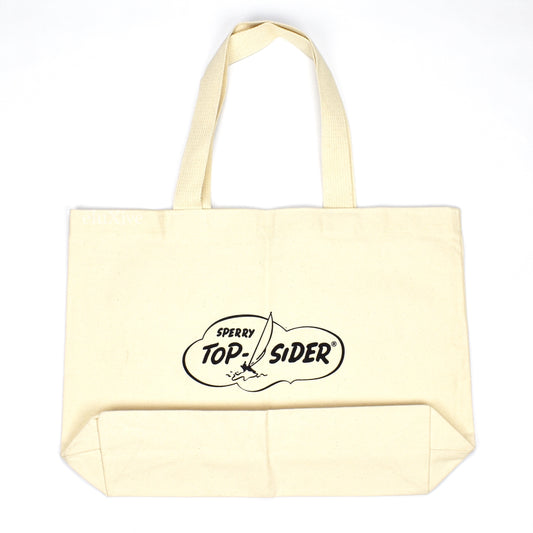 Noah x Sperry - Jolly Roger Logo Tote Bag (Beige)