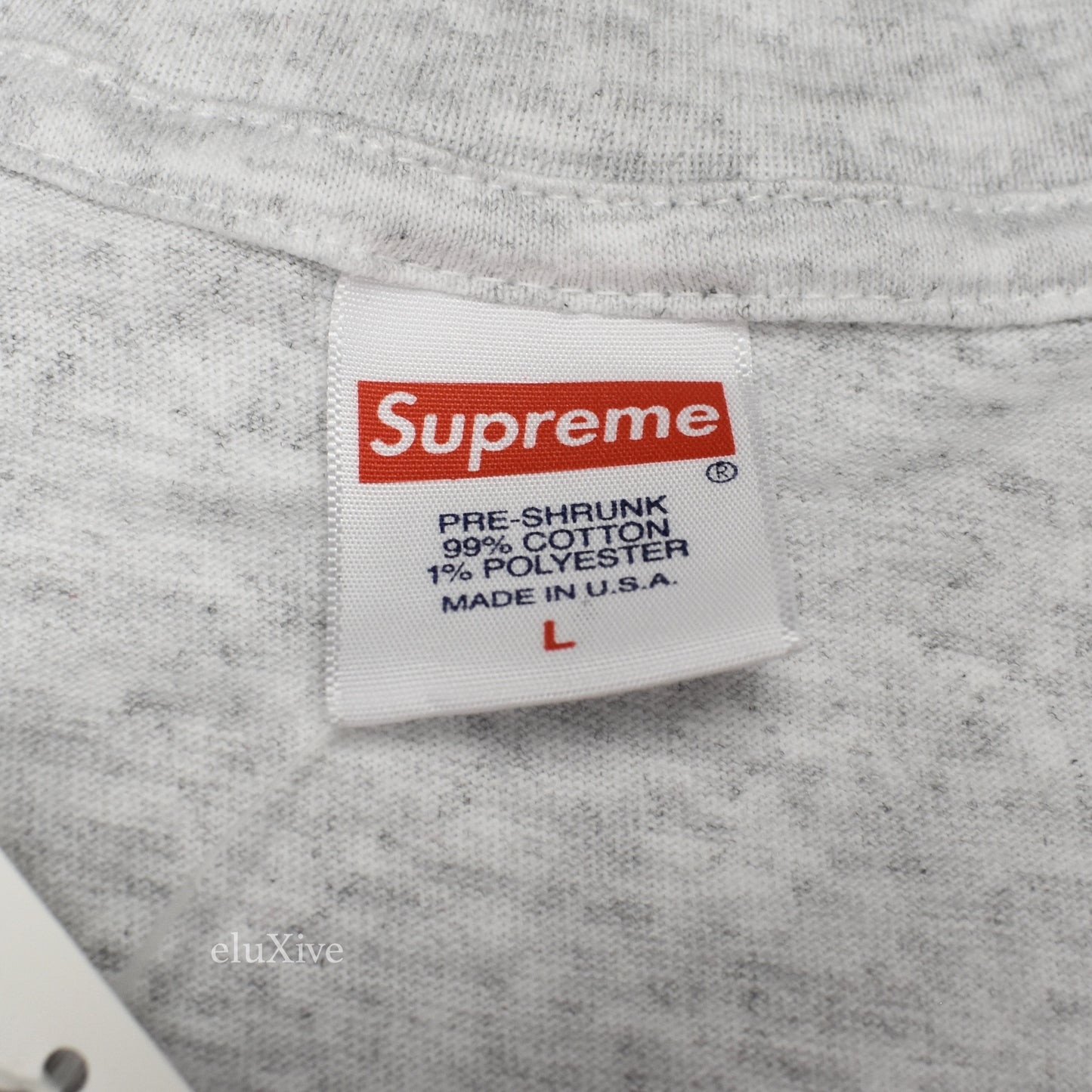 Supreme - Futura Logo T-Shirt (Gray)