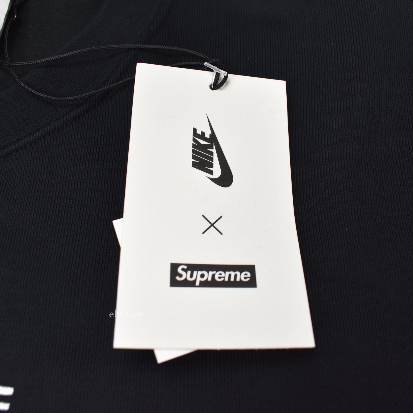 Supreme x Nike - Jewel Logo Crewneck Sweatshirt (Black)