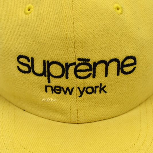 Supreme - Yellow Classic Logo Hat