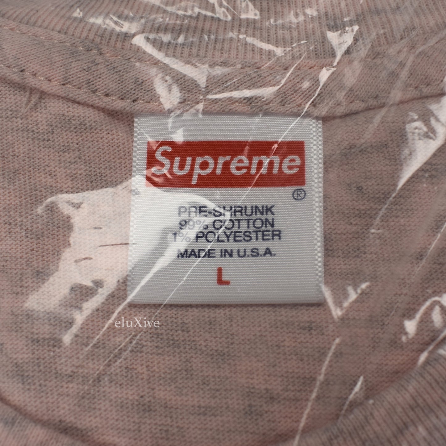 Supreme - Chrome Logo T-Shirt (Pink Heather)