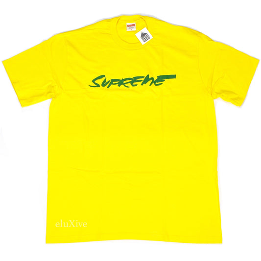 Supreme - Futura Logo T-Shirt (Yellow)