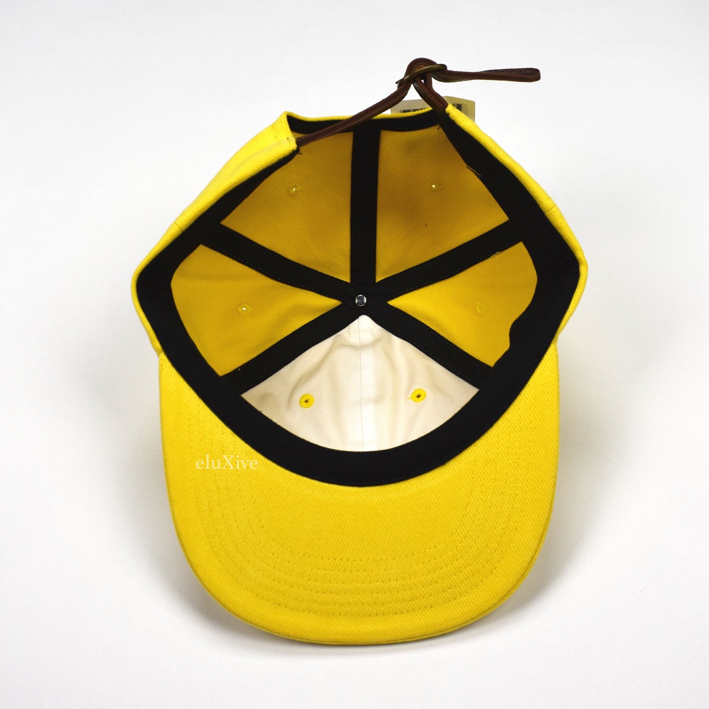 Supreme - Yellow Classic Logo Hat