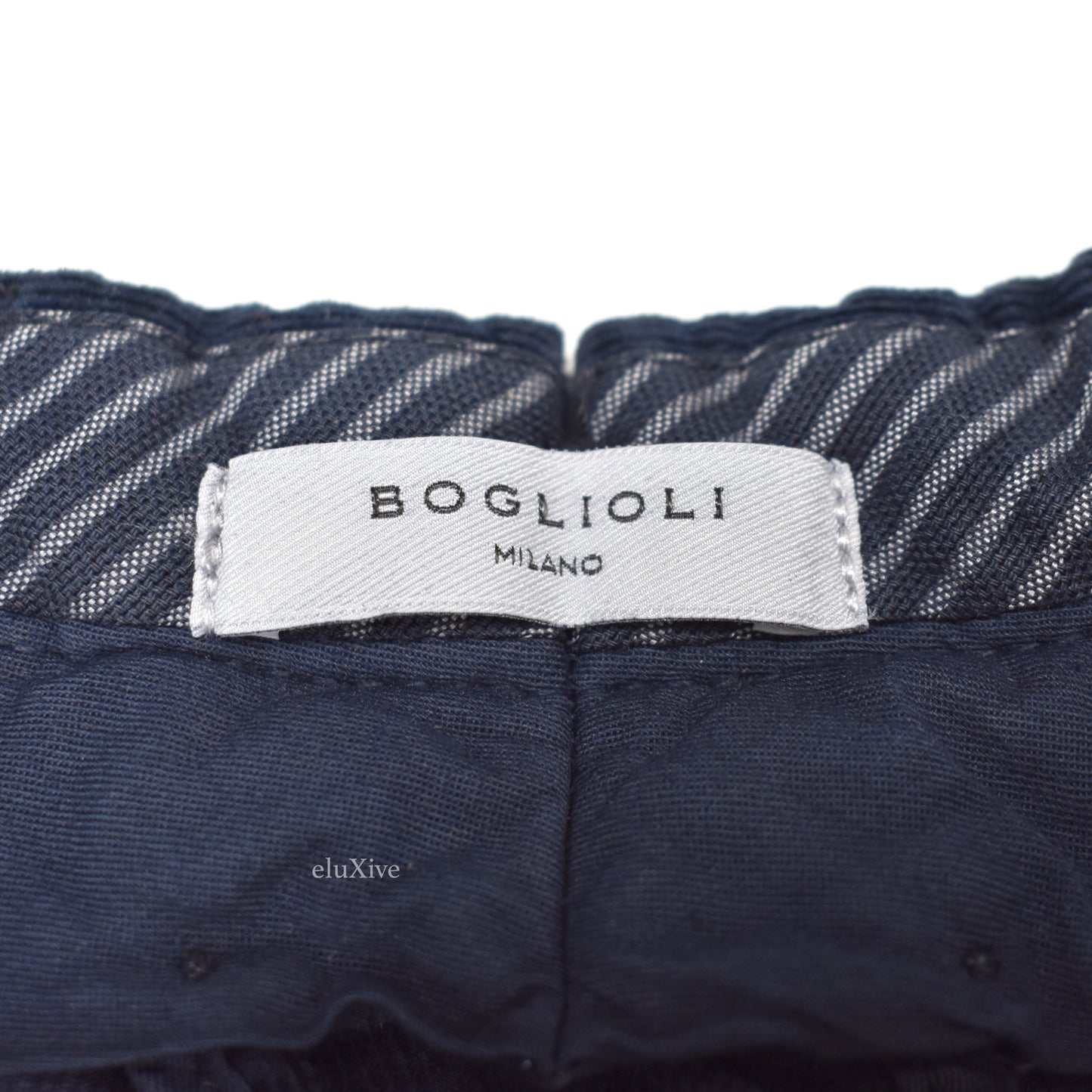 Boglioli - Navy Blue Corduroy Pants