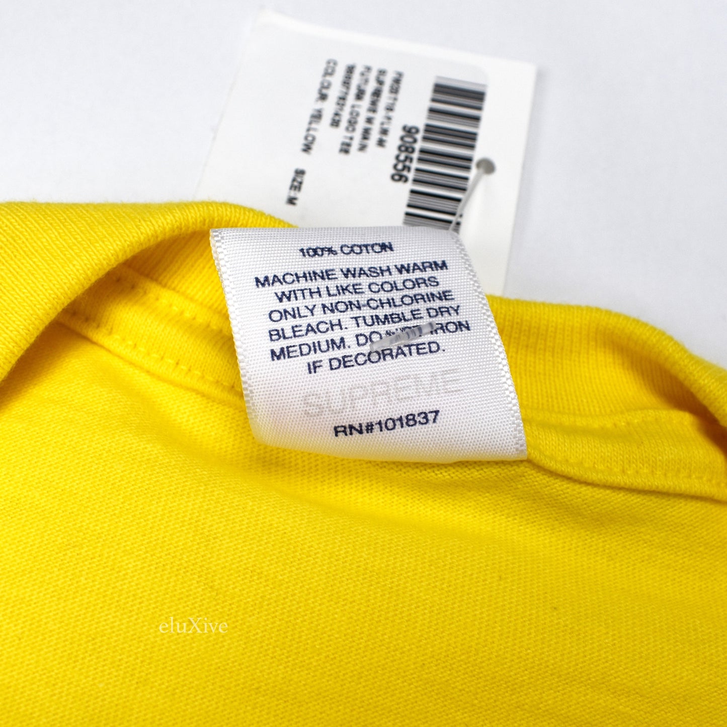 Supreme - Futura Logo T-Shirt (Yellow)