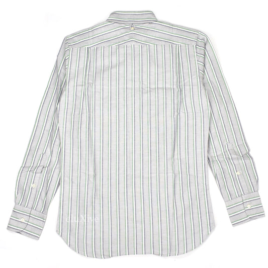 Thom Browne - Thom Grey Triple Stripe Oxford Shirt