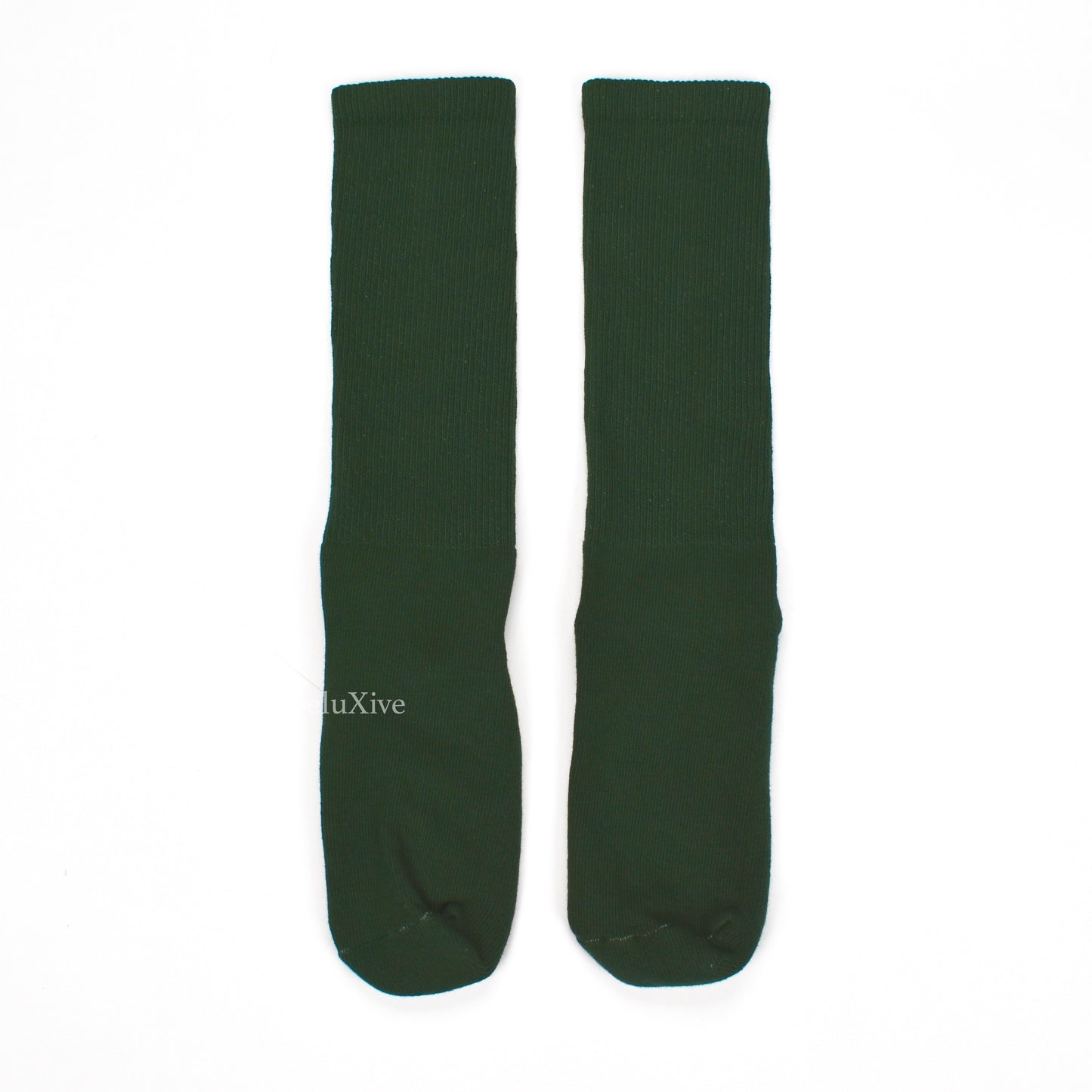 Online Ceramics - Sun & Moon Logo Socks (Dark Green)