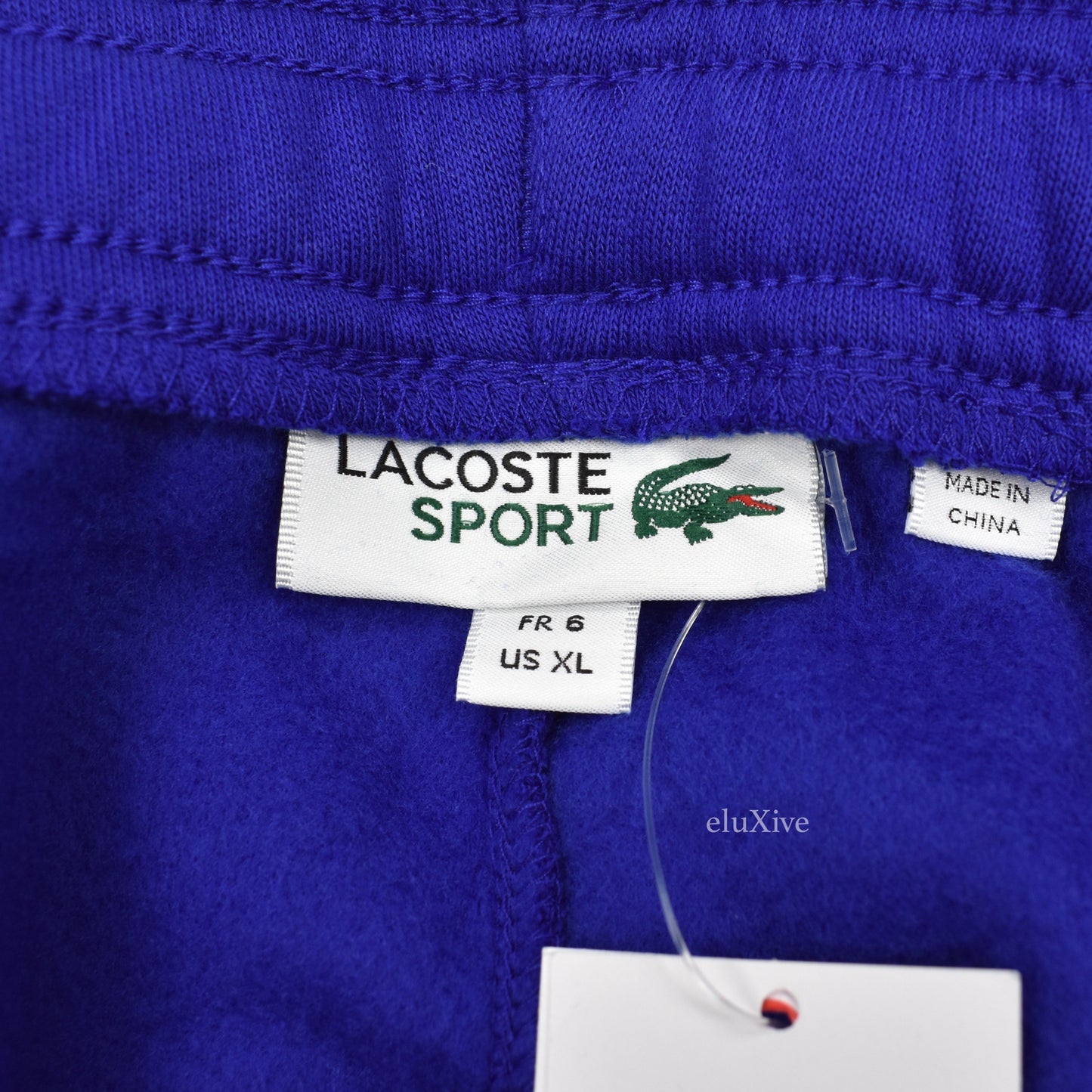 Lacoste - Blue Croc Logo Sweatpants