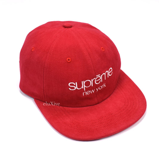 Supreme - Red Classic Logo Hat