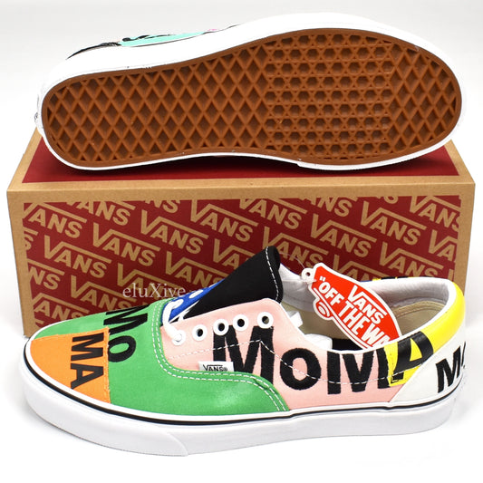 Vans x MoMA - Multicolor Patchwork Era Sneakers
