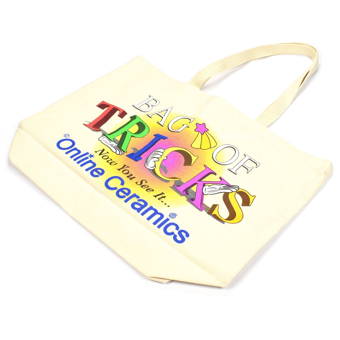 Online Ceramics - Bag of Tricks Logo Tote