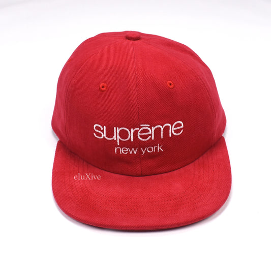 Supreme - Red Classic Logo Hat