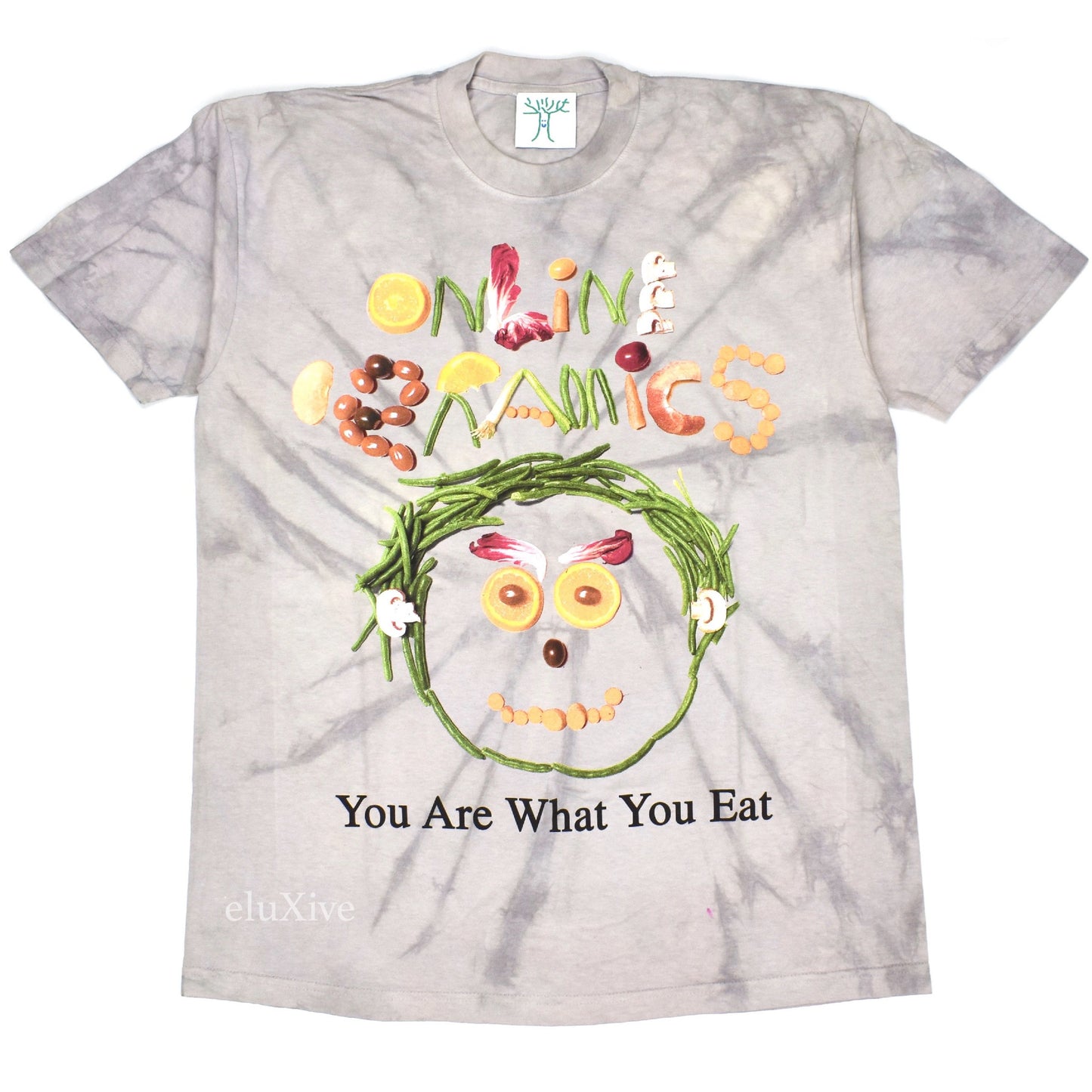 Online Ceramics - You Are What You Eat Tie-Dye T-Shirt