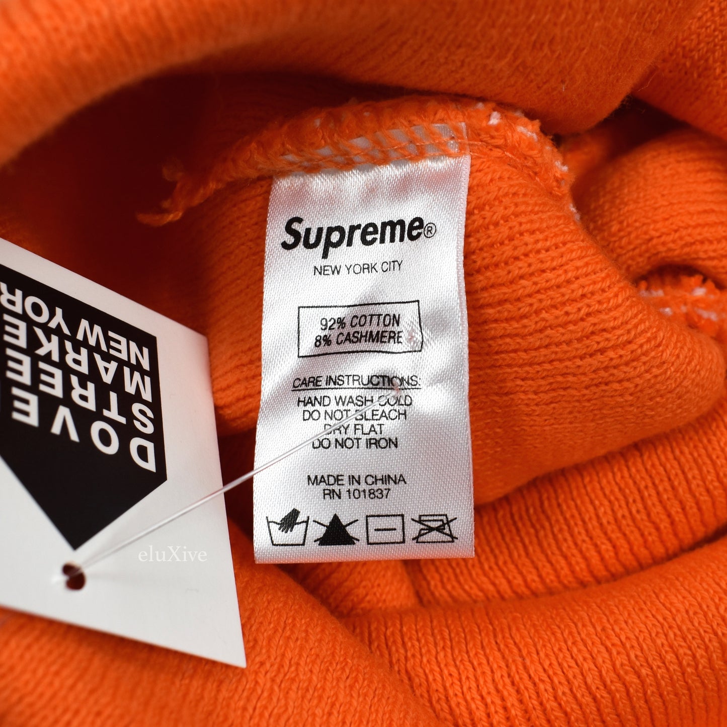 Supreme - Big Logo Knit Beanie (Orange)