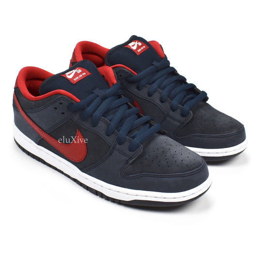 Nike - Dunk Low Pro SB (Obsidian/Red)