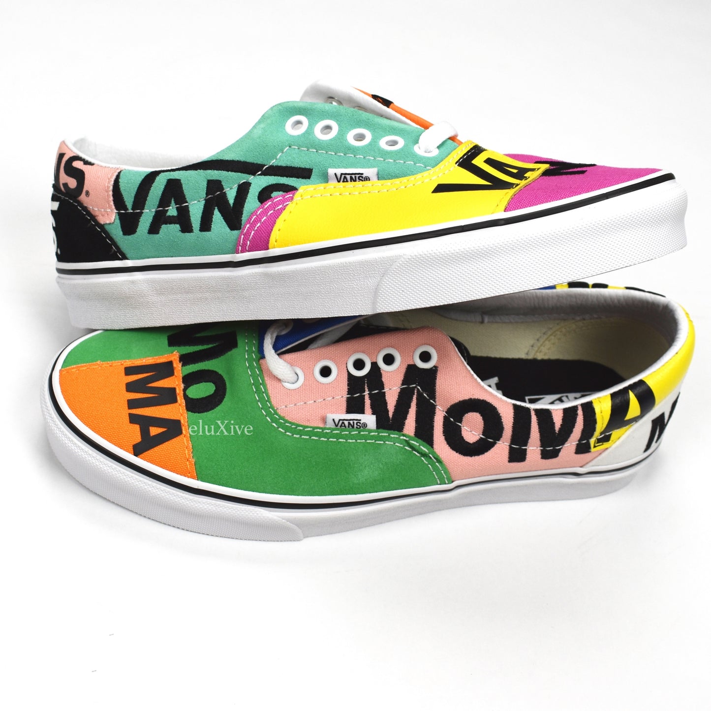 Vans x MoMA - Multicolor Patchwork Era Sneakers