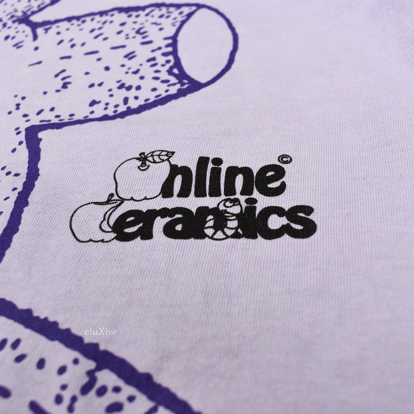 Online Ceramics - Look In The Mirror Bear T-Shirt (Purple)
