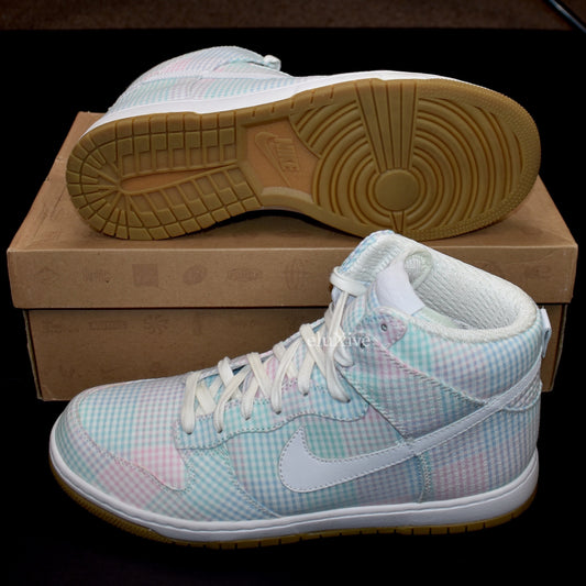 Nike - Dunk High Supreme 'Fun Shirt' (White Plaid)