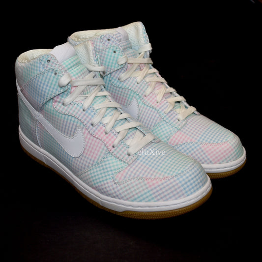 Nike - Dunk High Supreme 'Fun Shirt' (White Plaid)
