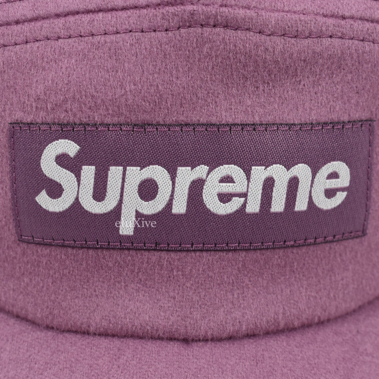 Supreme x Loro Piana - Purple Wool Box Logo Hat