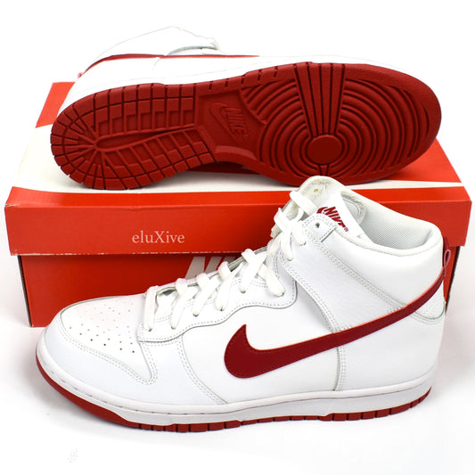 Nike - Dunk High (White/Gym Red)